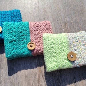 Crocheted Card Holder- Handmade Wallet- Boho Wallet