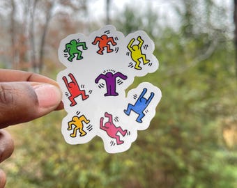 Pegatinas de Keith Haring