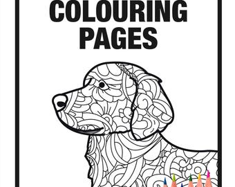 Relaxing Adult Animal Coloring Book