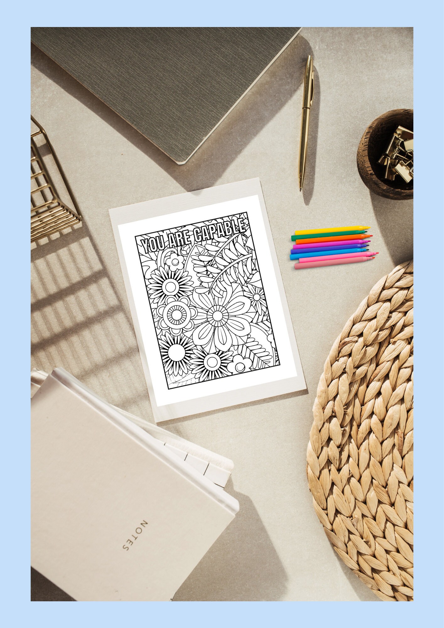 10 Mandala Coloring Pages Quotes Coloring Pages Adult - Etsy