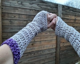 Royal Purples armwarmers XS/S