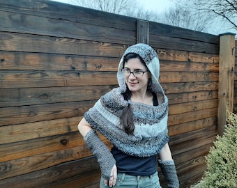 Dark Forest hooded cowl M/L