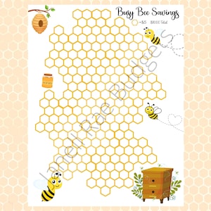 Honey Bee Emergency Savings | Low Income | Free Envelope