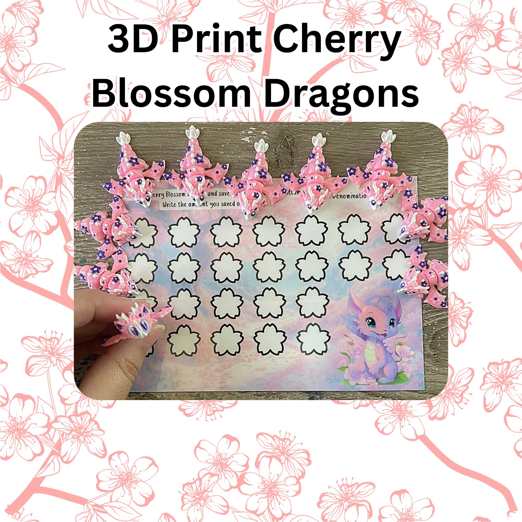3D Printed Challenges | Cherry Blossom Dragons