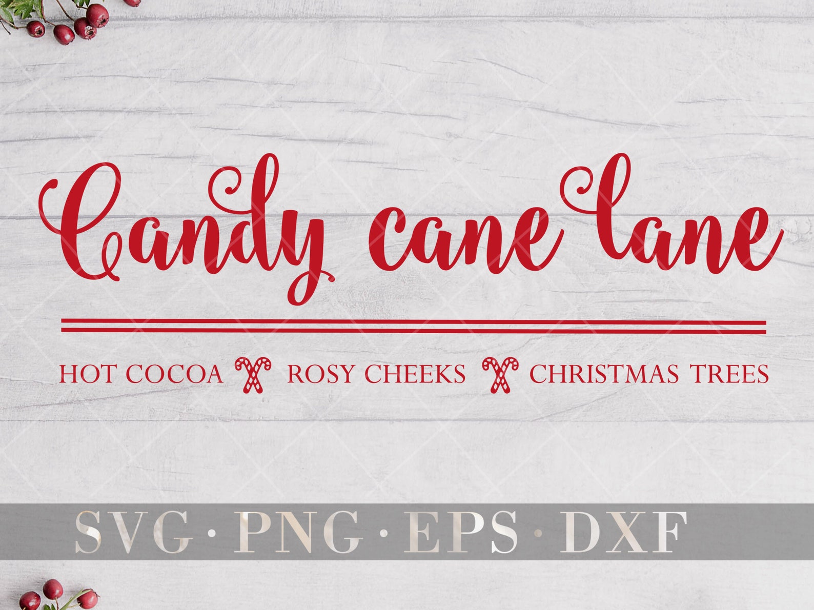 Candy Cane Lane SVG Candy Cane PNG Christmas SVG Christmas - Etsy