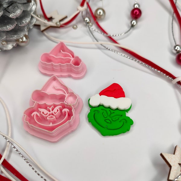 Grinch Cookie Cutter Etsy