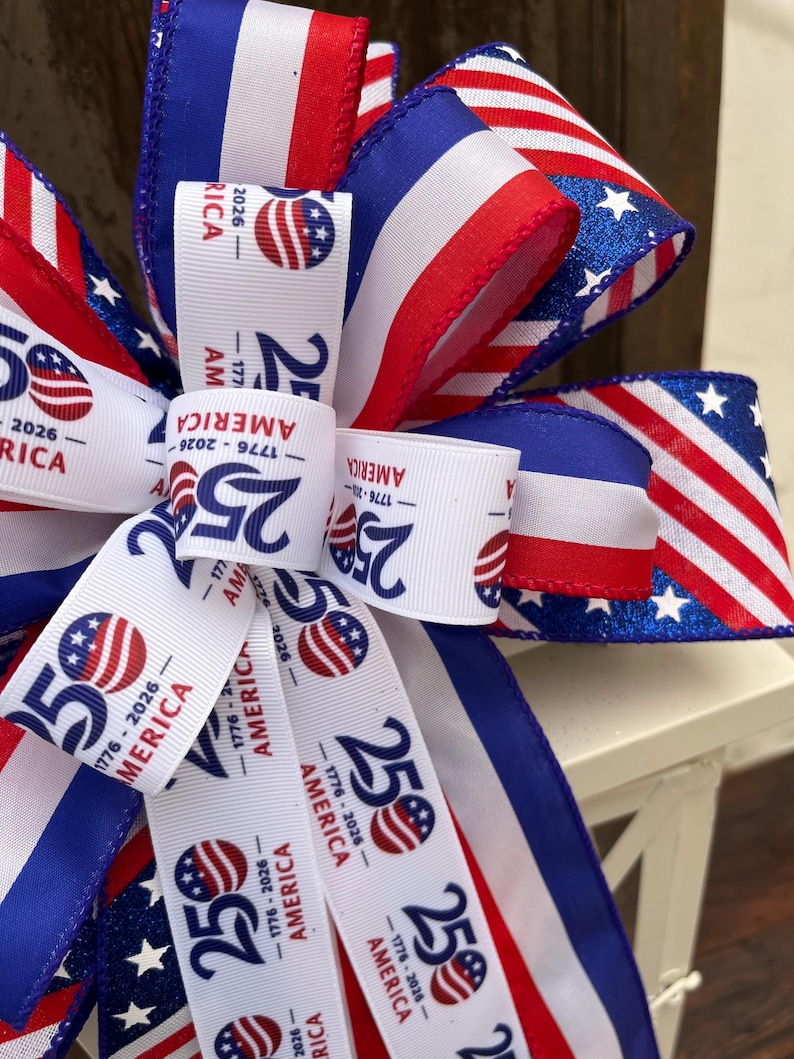 250th Anniversary America Bow, 250 Years United States of America ...