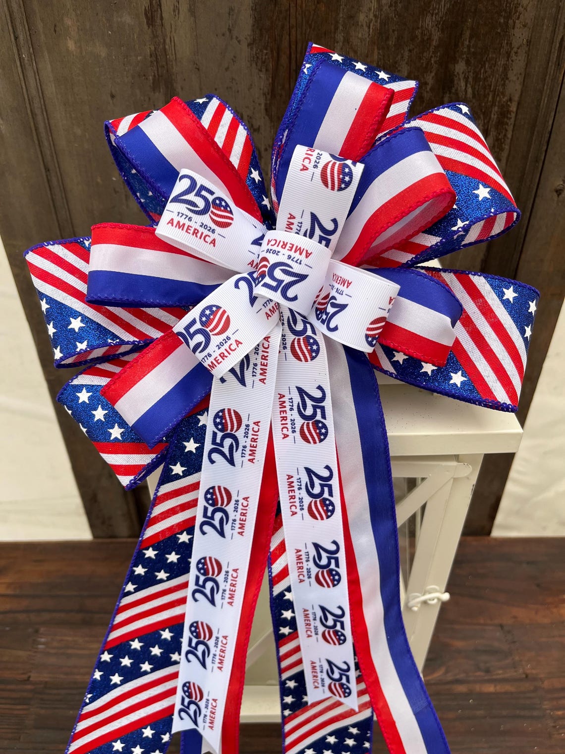 250th Anniversary America Bow, 250 Years United States of America ...