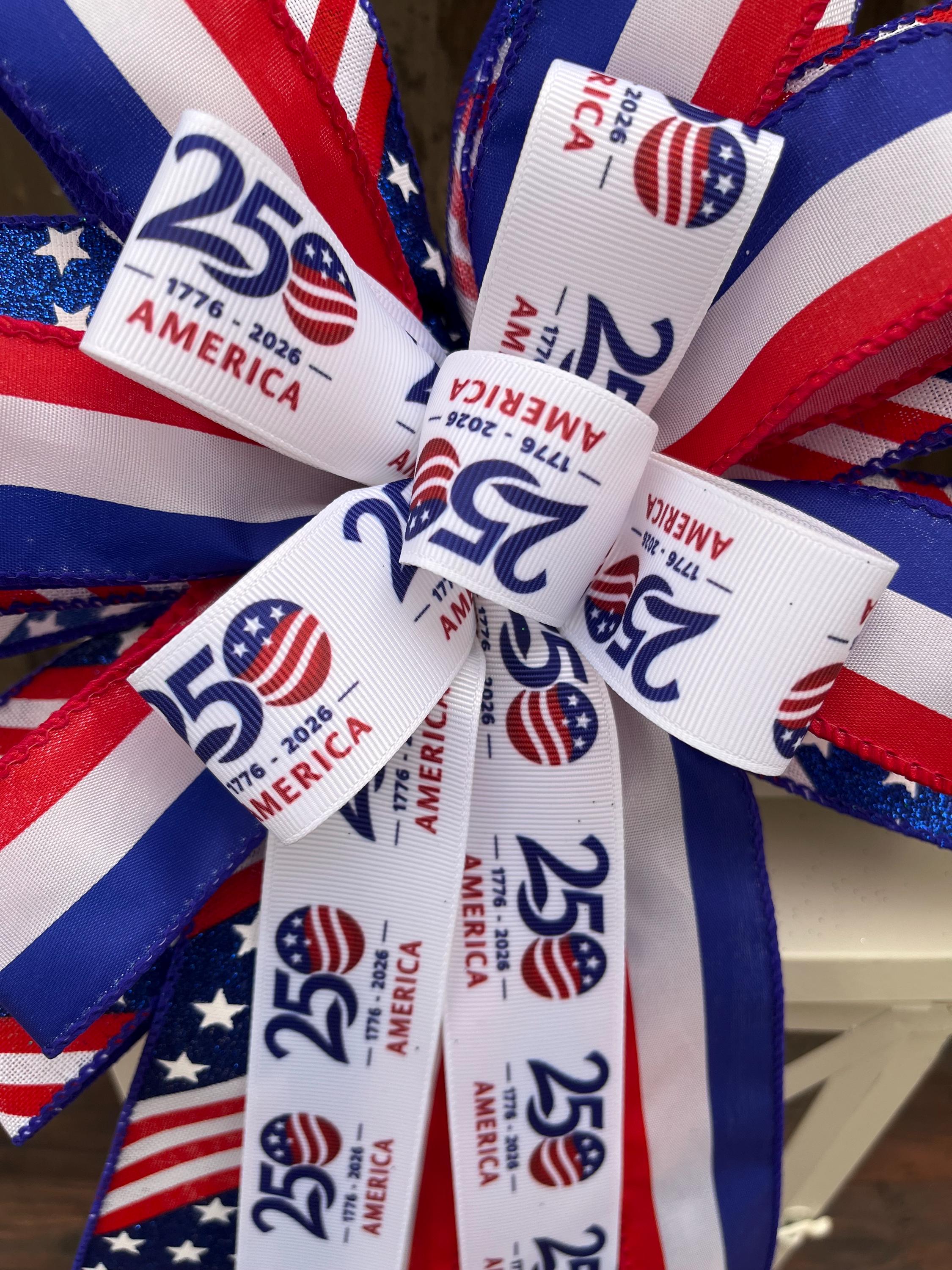 250th Anniversary America Bow, 250 Years United States of America ...