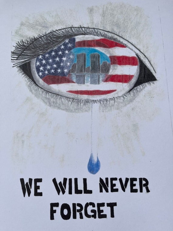 September 11, 9-11 Remembrance, September 11 Tribute, 9-11 Art, 9