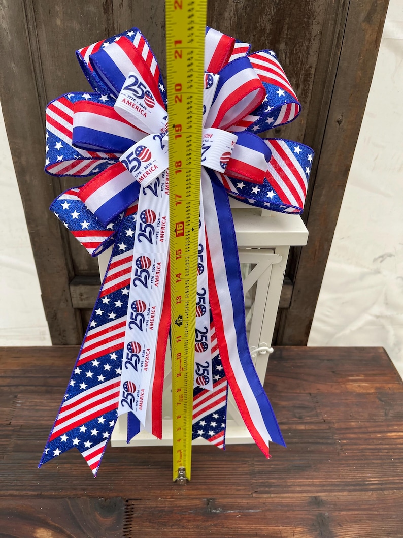 250th Anniversary America Bow, 250 Years United States of America ...