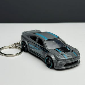 Dodge Charger Hellcat Keychain Hot Wheels Matchbox