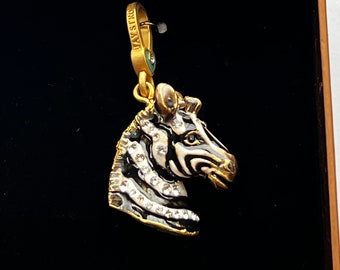Rare, Signed Jay Strongwater Hummingbird Charm W/ Swarovski Rare, Signed Jay Strongwater Hummingbird Charm W/ Swarovski