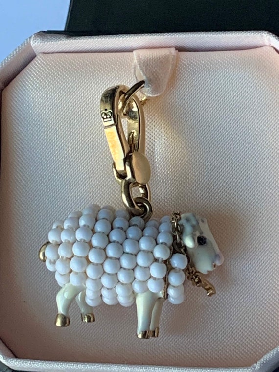 NWT RARE Juicy Couture SHEEP Bracelet Charm