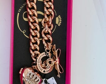 Vintage Limited Edition Gold Juicy Couture Charm Watch  display picture 3