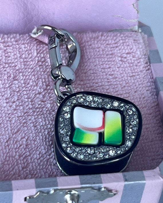 NWT Juicy Couture SUSHI Silver Bracelet Charm - image 1