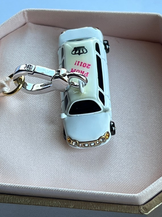 Brand New Juicy Couture LIMO Limousine Car Silver Bracelet