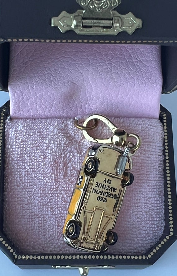 Juicy Couture NYC Yellow TAXI CAB Bracelet Charm … - image 6