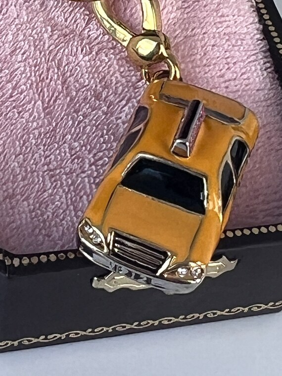 Juicy Couture NYC Yellow TAXI CAB Bracelet Charm … - image 2