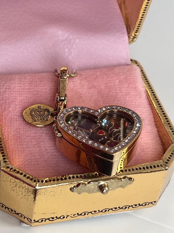 juicy couture チャーム JU2528】Juicy Coutureエナメル/ 音符/チャーム➕専用ケース