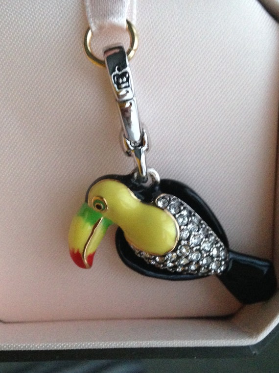 Brand New Juicy Couture TOUCAN Bracelet Charm NEW!