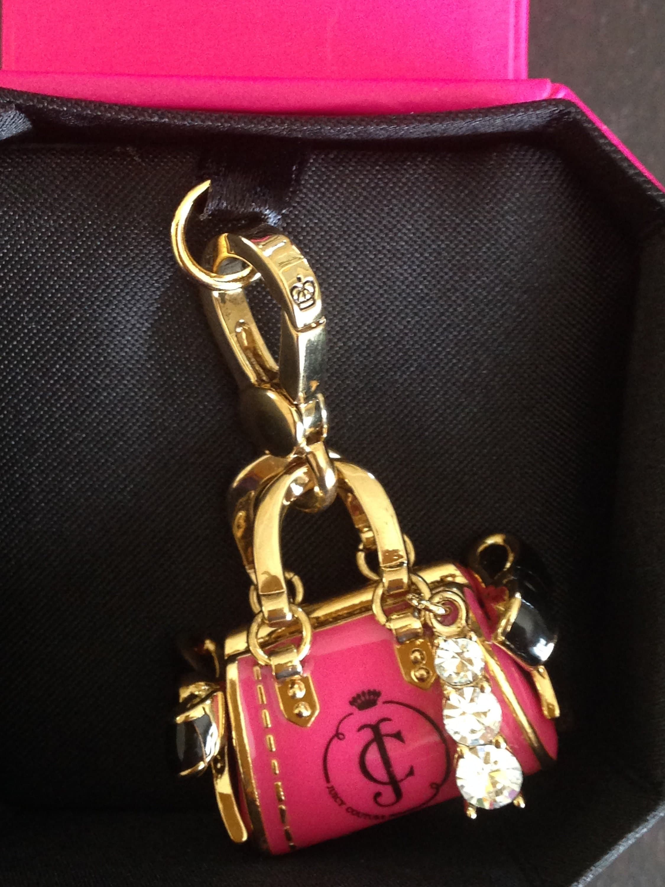 NWT Juicy Couture Pink Daydreamer Handbag Bracelet Charm - Etsy
