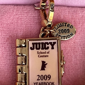 Juicy Couture Book Charm - Etsy
