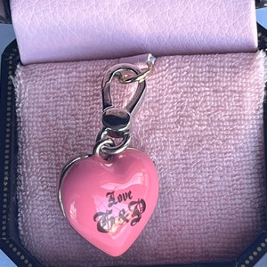 Brand New RARE Juicy Couture HEART CROWN Locket Bracelet Charm image 3