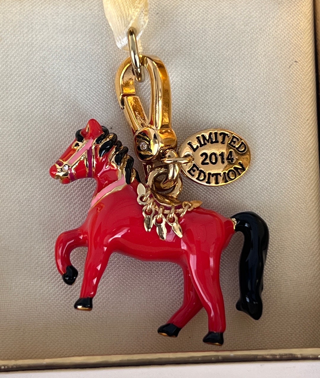 NWT Juicy Couture YEAR of the Red HORSE Charm Etsy