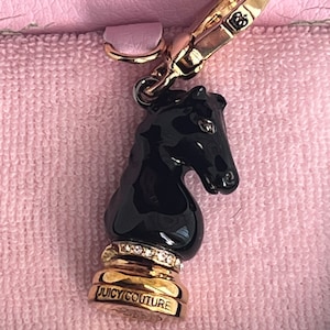 NWT Juicy Couture AJEDREZ CABALLERO Pulsera Charm