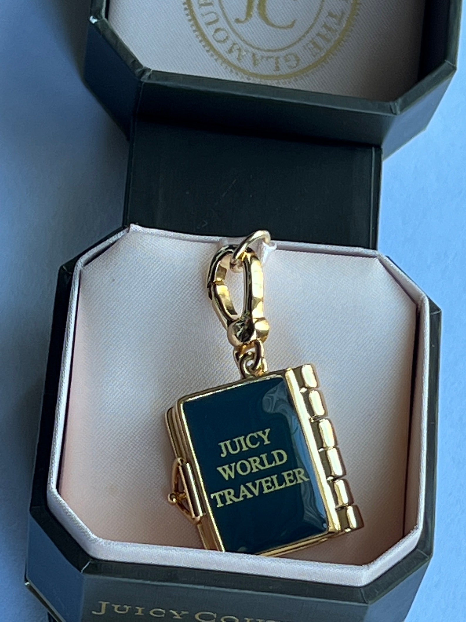 Juicy Couture PASSPORT Bracelet Charm BRAND NEW Etsy