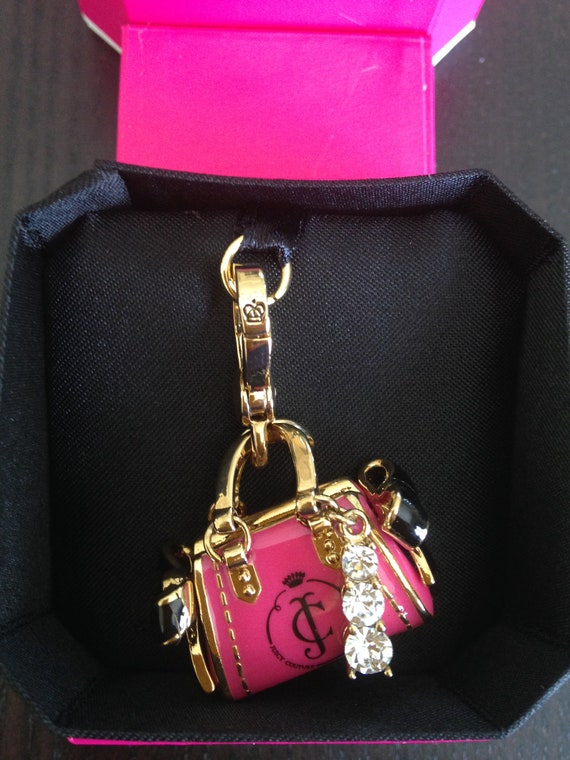 NWT Juicy Couture Pink Daydreamer Handbag Bracelet Charm - Etsy