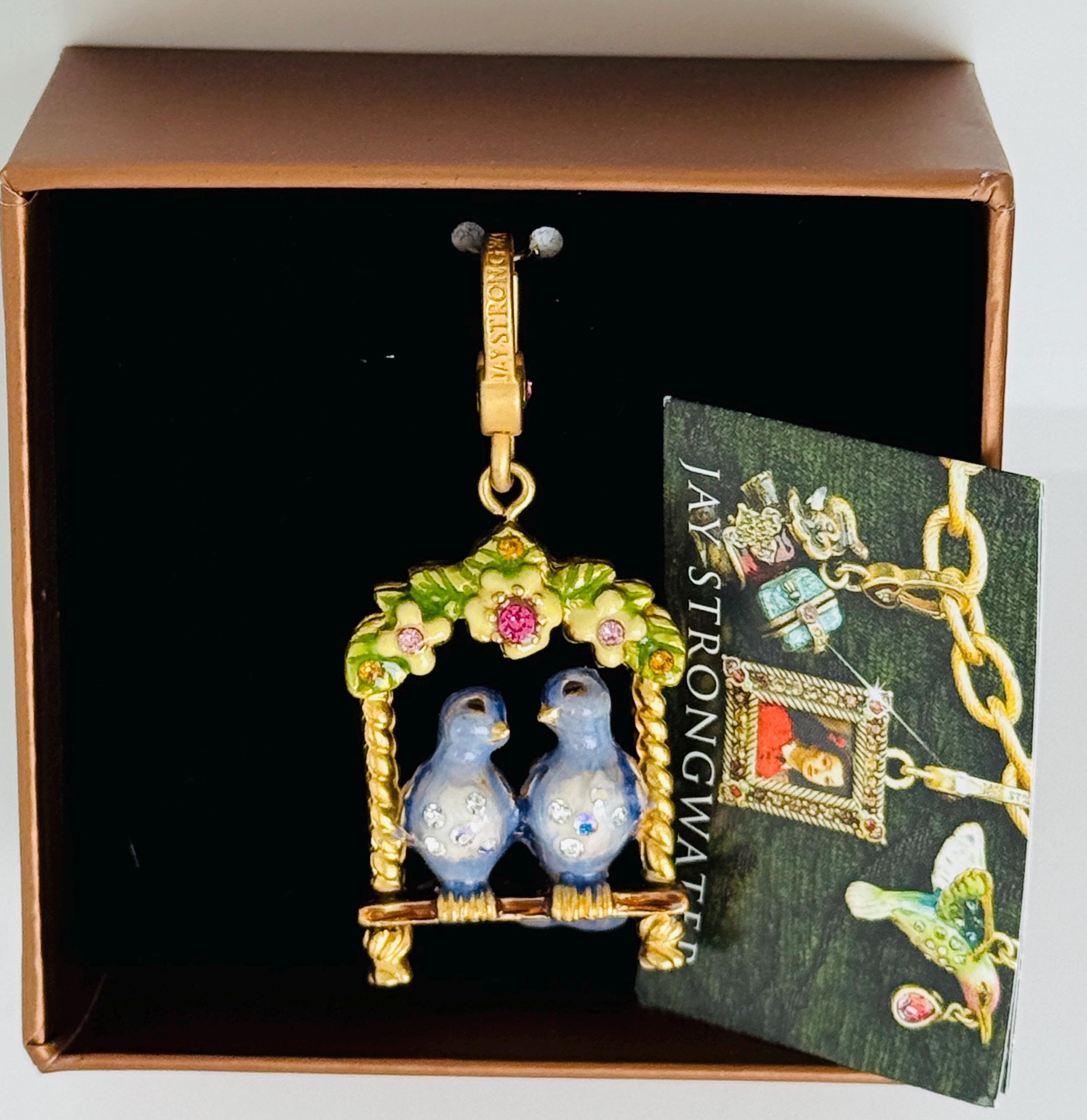 Swarovski Lovebirds - Etsy