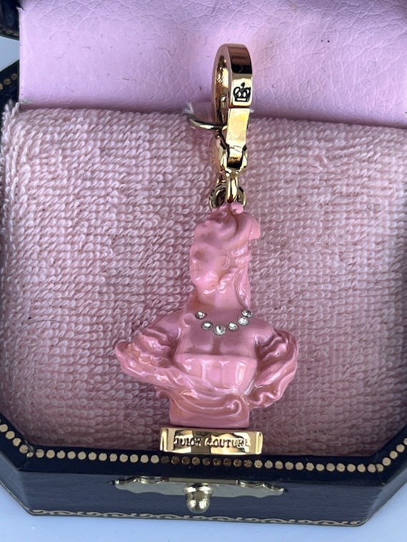 NWT Juicy Couture Marie BUST STATUE Bracelet Charm