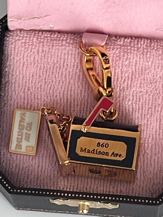NWT Juicy Couture Love LETTER MAILBOX Mail Box Bracelet Charm