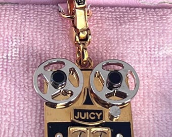 NWT Juicy Couture Movie FILM PROJECTOR Bracelet Charm