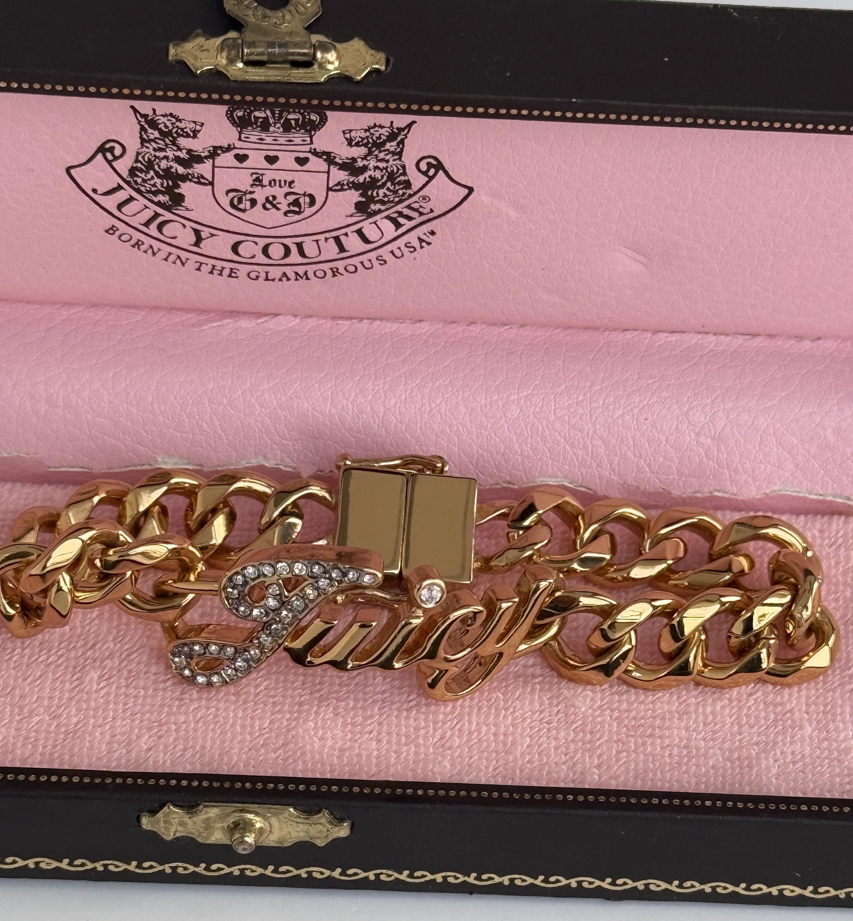 NWT VINTAGE Juicy Couture Script ID Bracelet (210JCB) - Etsy