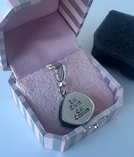 NWT Juicy Couture SUSHI Silver Bracelet Charm - image 4