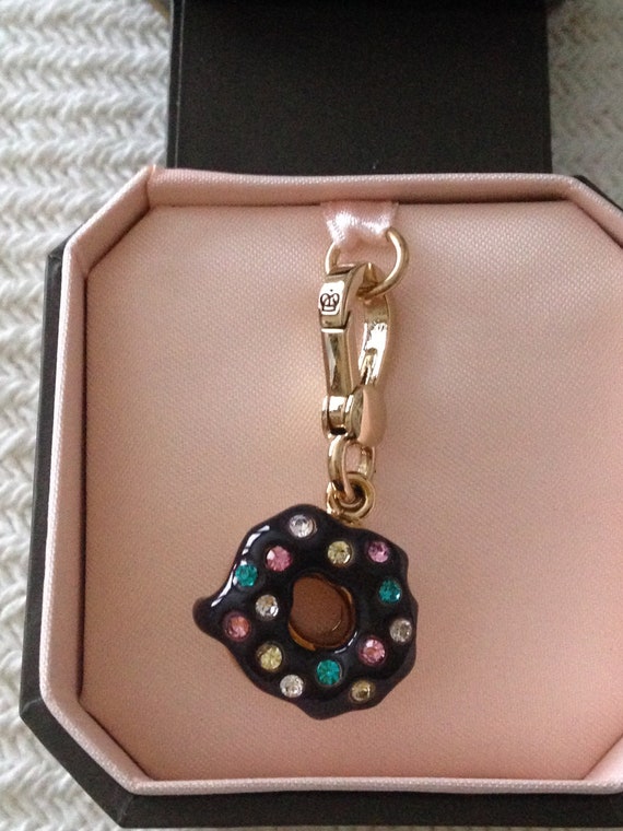 NEW Juicy Couture Donut w/ Sprinkles Bracelet Char