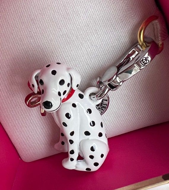 NWT Juicy Couture DALMATION Pet Dog Charm