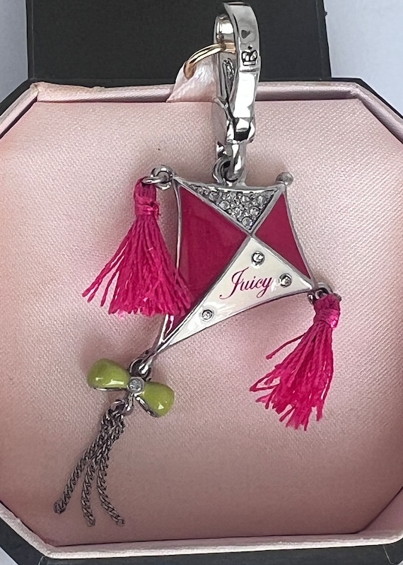 Juicy Couture Jewelry star earrings and charm necklace set