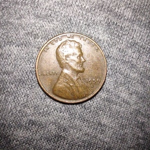 1968年 アメリカ 1セント 硬貨 Dミントマーク 非常に人気の高い、1968 年ミントマークなしワシントン