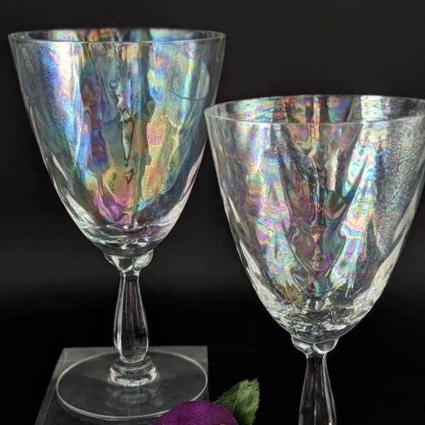 Fostoria Shell Pearl Glasses Etsy