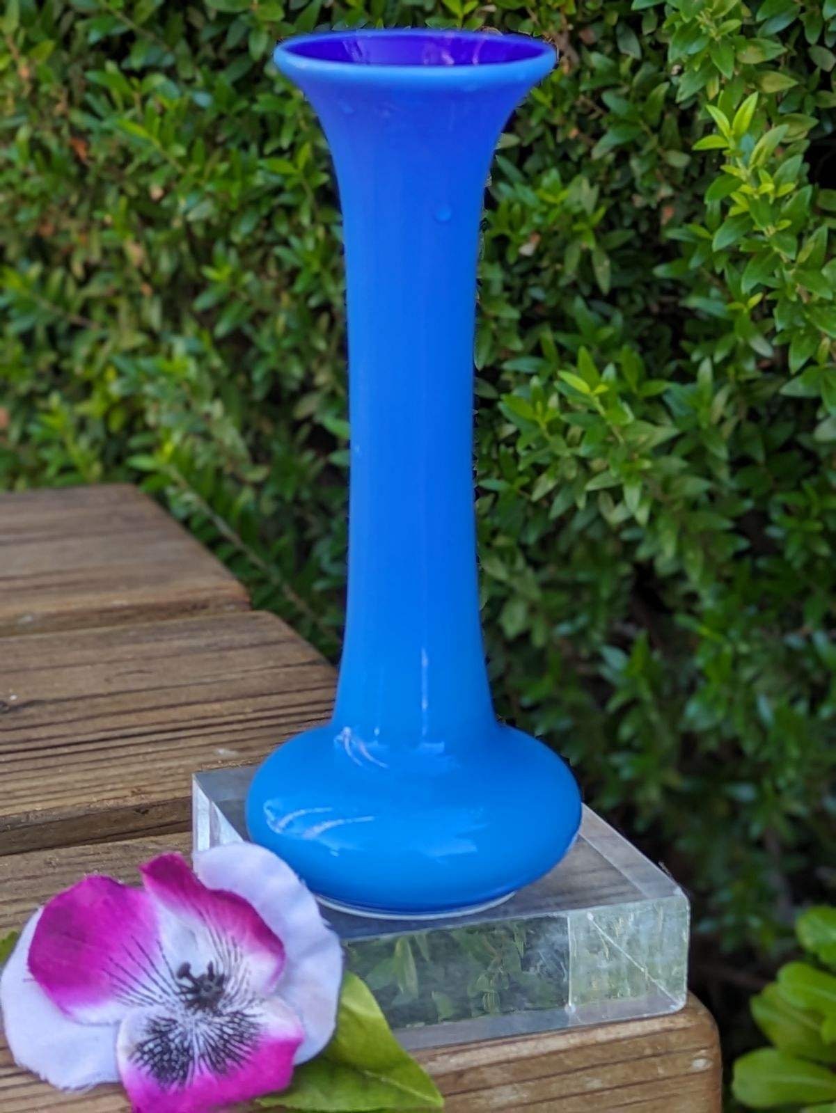 Orient and Flume Art Glass Vase - Etsy
