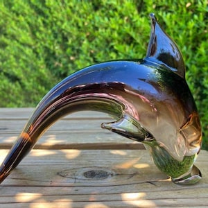 Murano V Nason Glass Dolphin - Etsy