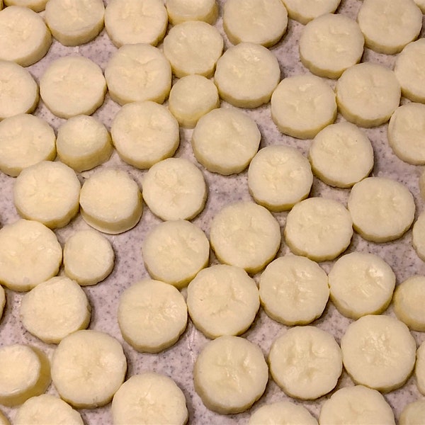 Banana Slice Wax Embeds for Custom Candles and Wax Melts