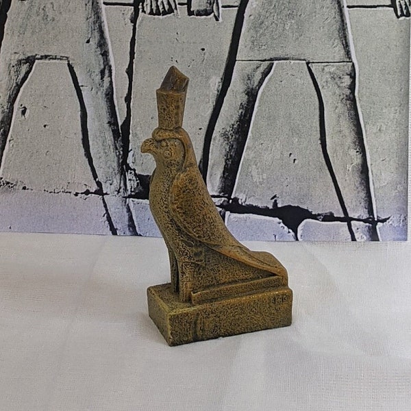 Egyptian God Horus Falcon Figurine