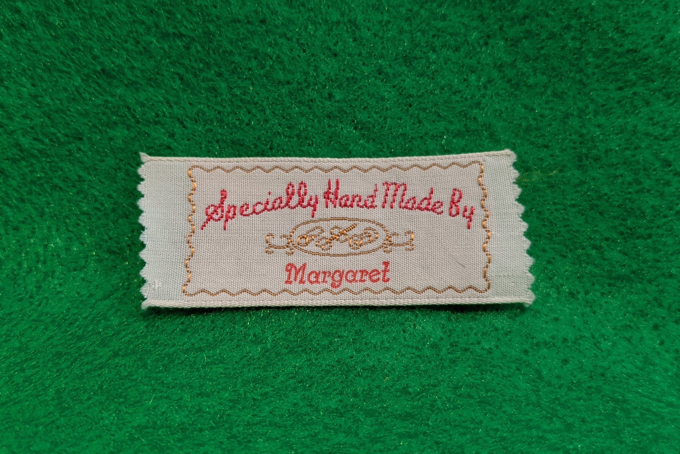 Vintage Sewing Labels Namely Yours Made by Betty Hand Sewing