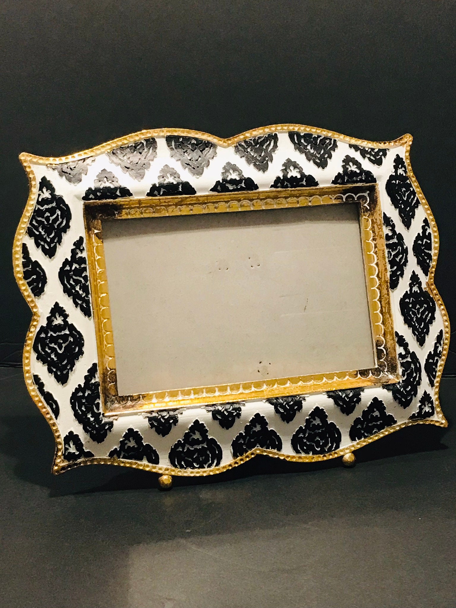 Italian Hand made 4x7 picture frame made for Argento SC by Sicura Inc