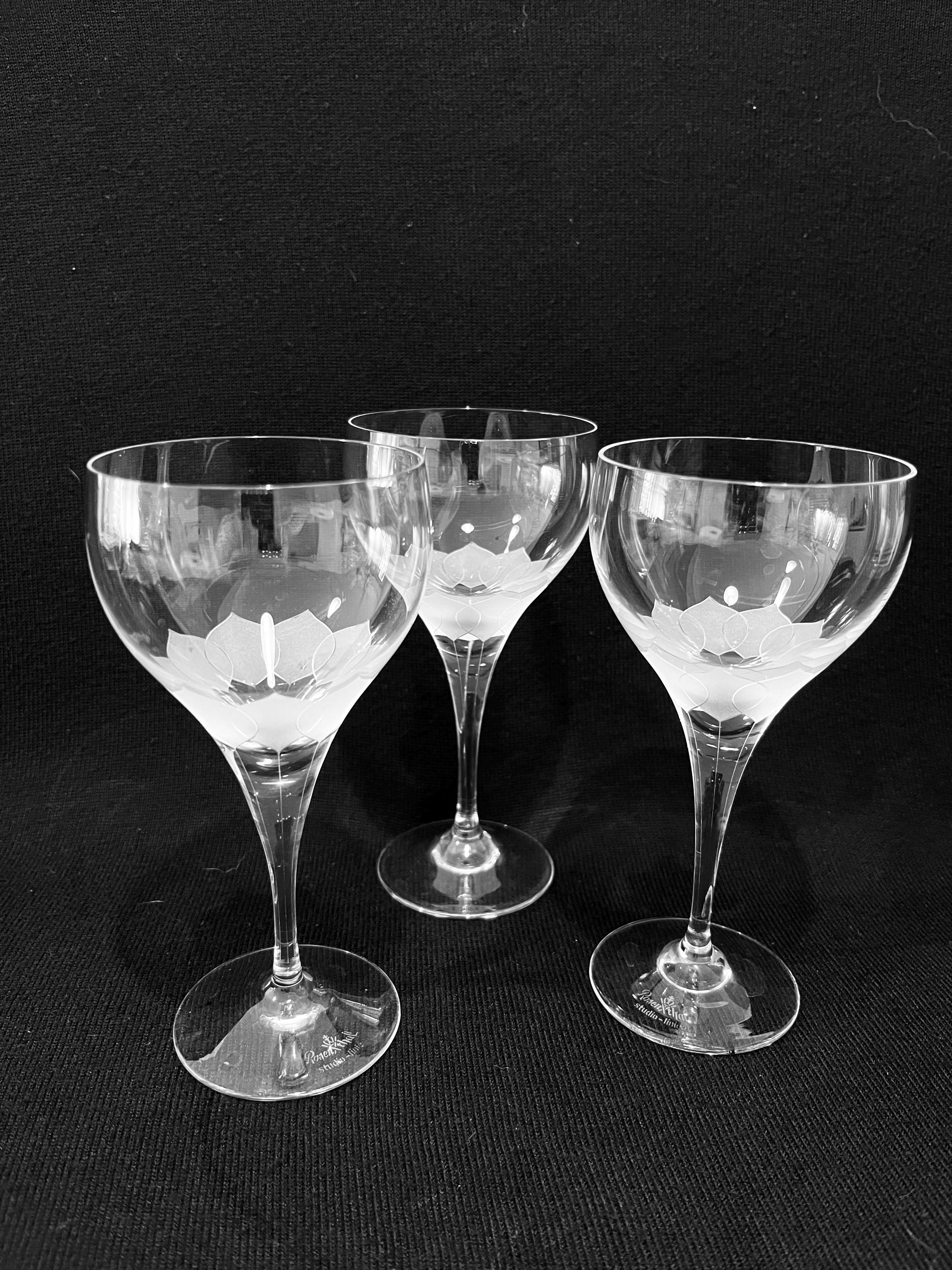 Rosenthal Studio Line Wine Glass - Etsy